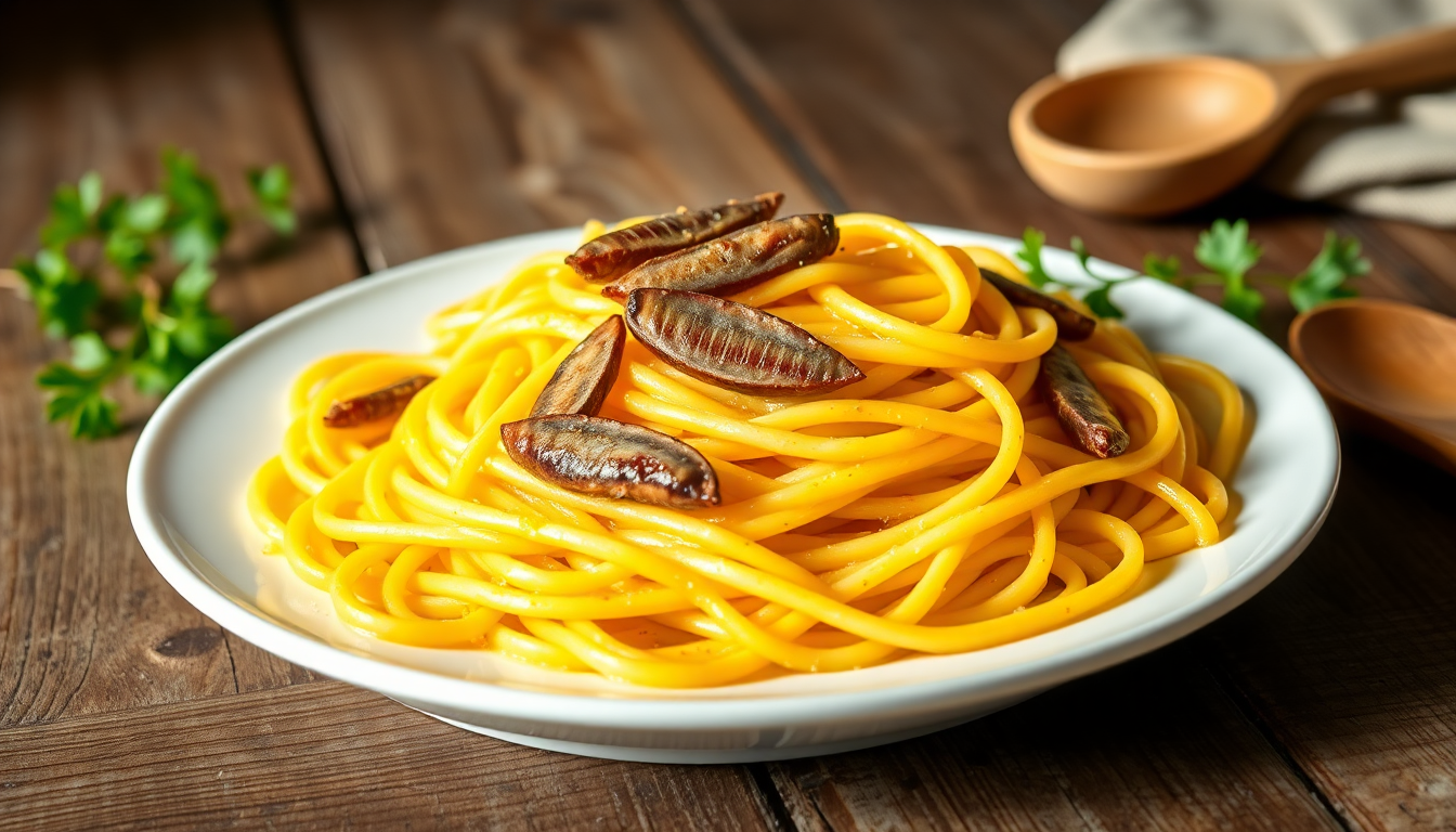 pasta con burro e acciughe un piatto ricco di gusto 1748863285