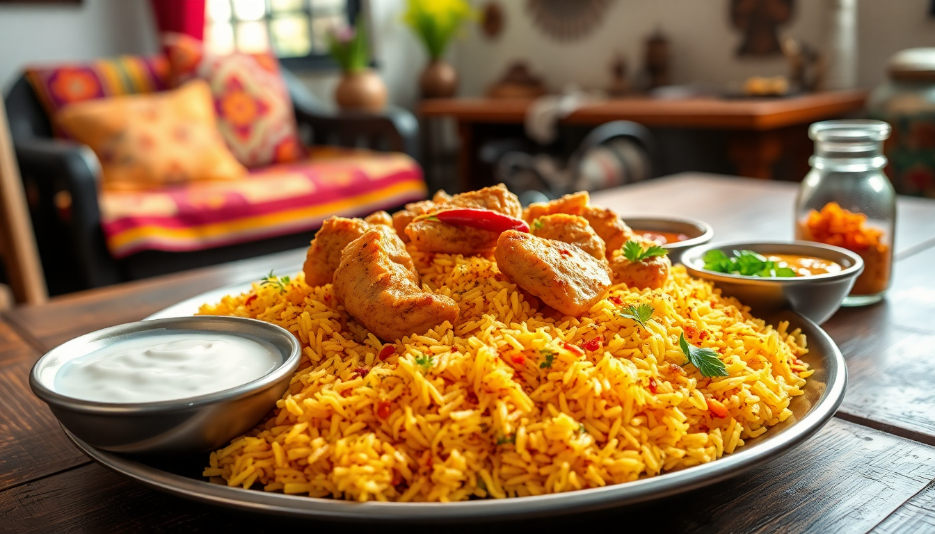 ricetta autentica del biryani di pollo un viaggio nei sapori indiani 1750330950