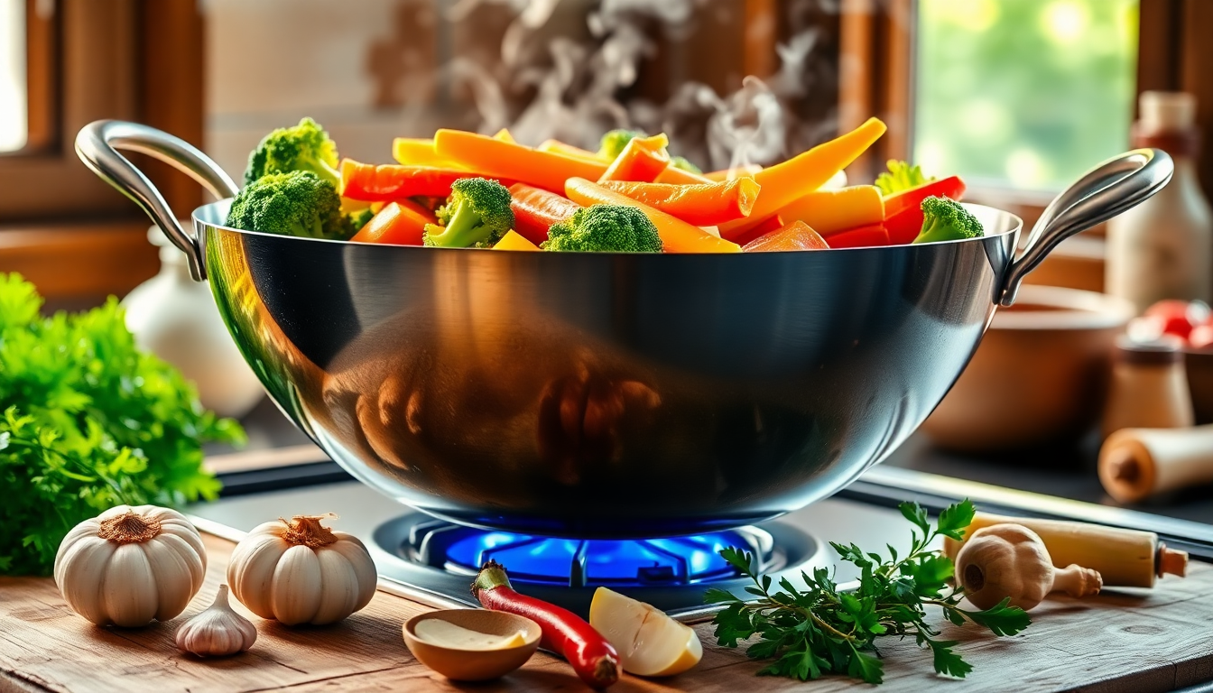 ricetta semplice per un piatto di verdure al wok 1749192748