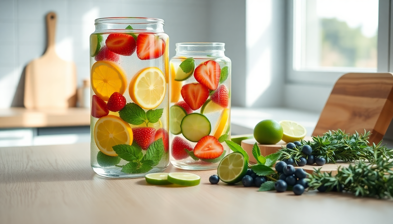 scopri come preparare acqua aromatizzata per unidratazione gustosa 1750138826