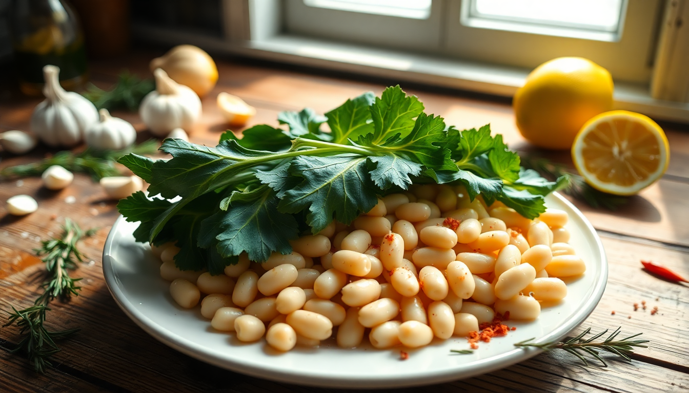 scopri come preparare cicoria e fagioli in modo facile 1750990727