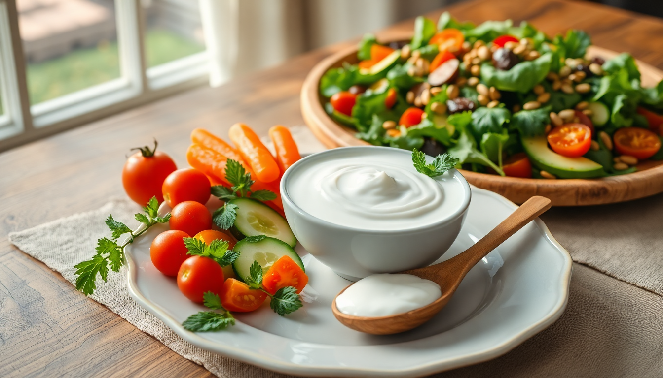 scopri la salsa allo yogurt per piatti leggeri e nutrienti 1750456528