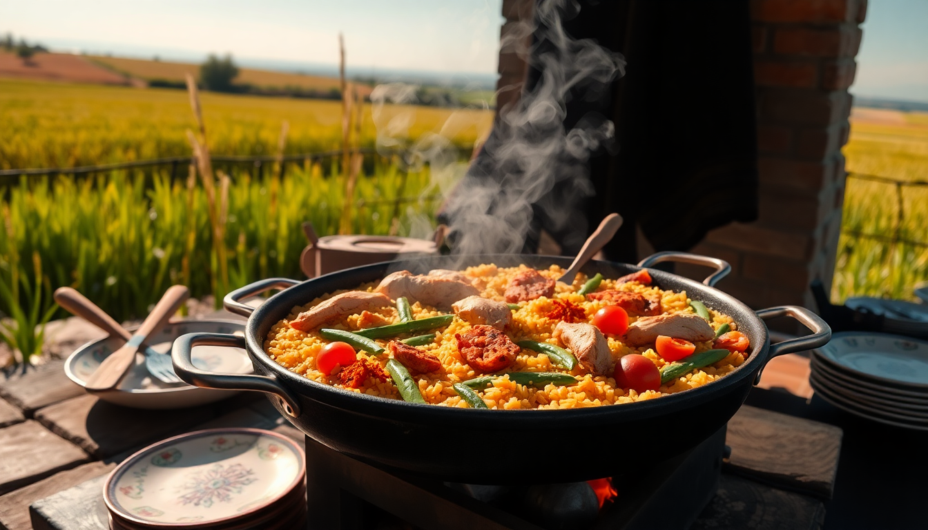 scopri la storia e la ricetta originale della paella valenciana 1749915384