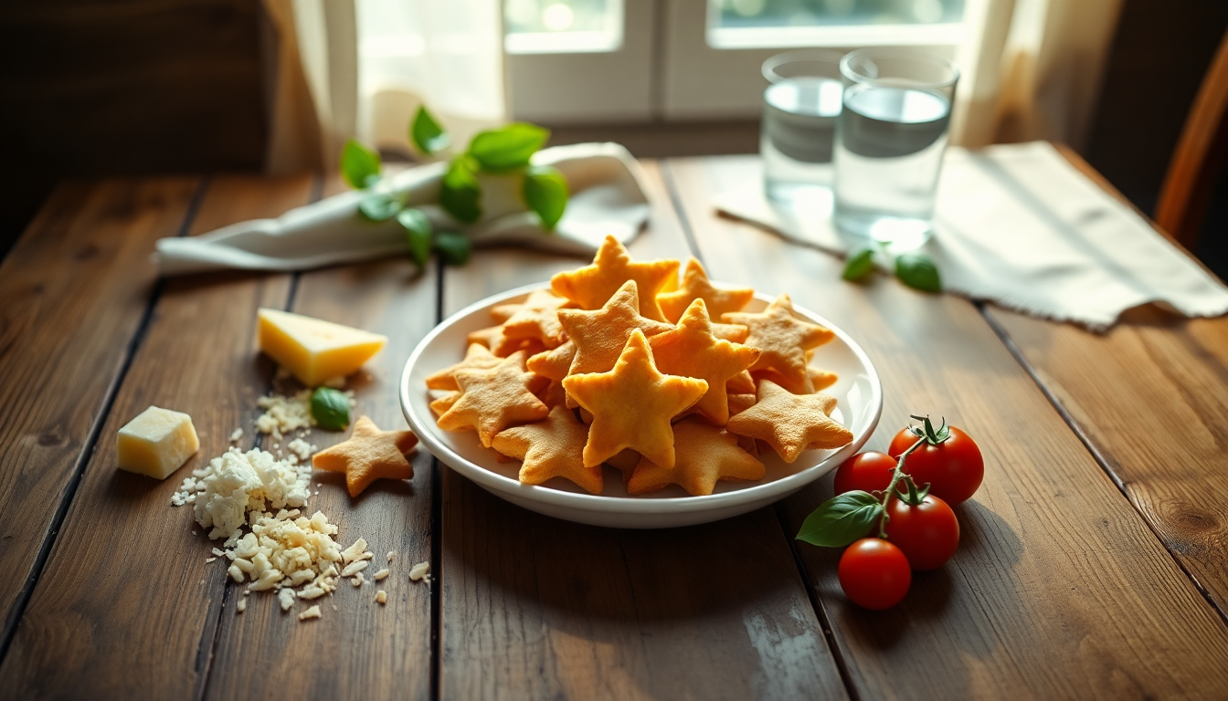 stelline bio al formaggio uno snack sano e gustoso per i bambini 1749655140