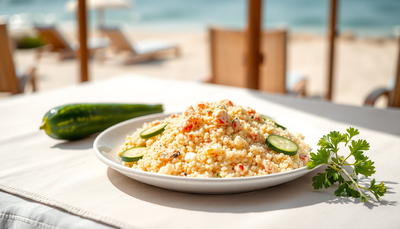 cous cous light con zucchine e tonno per lestate 1751953811