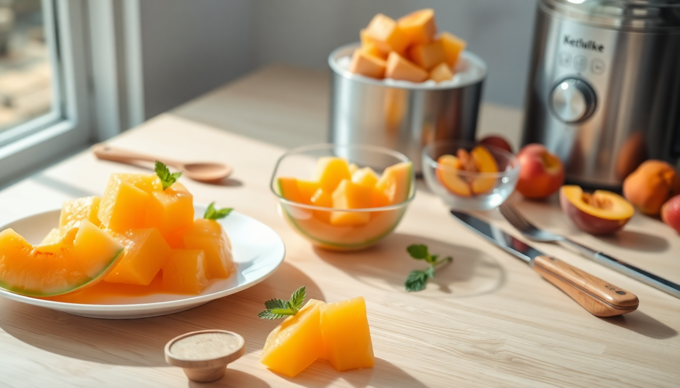 guida alla preparazione del sorbetto al melone in tre varianti 1752220429