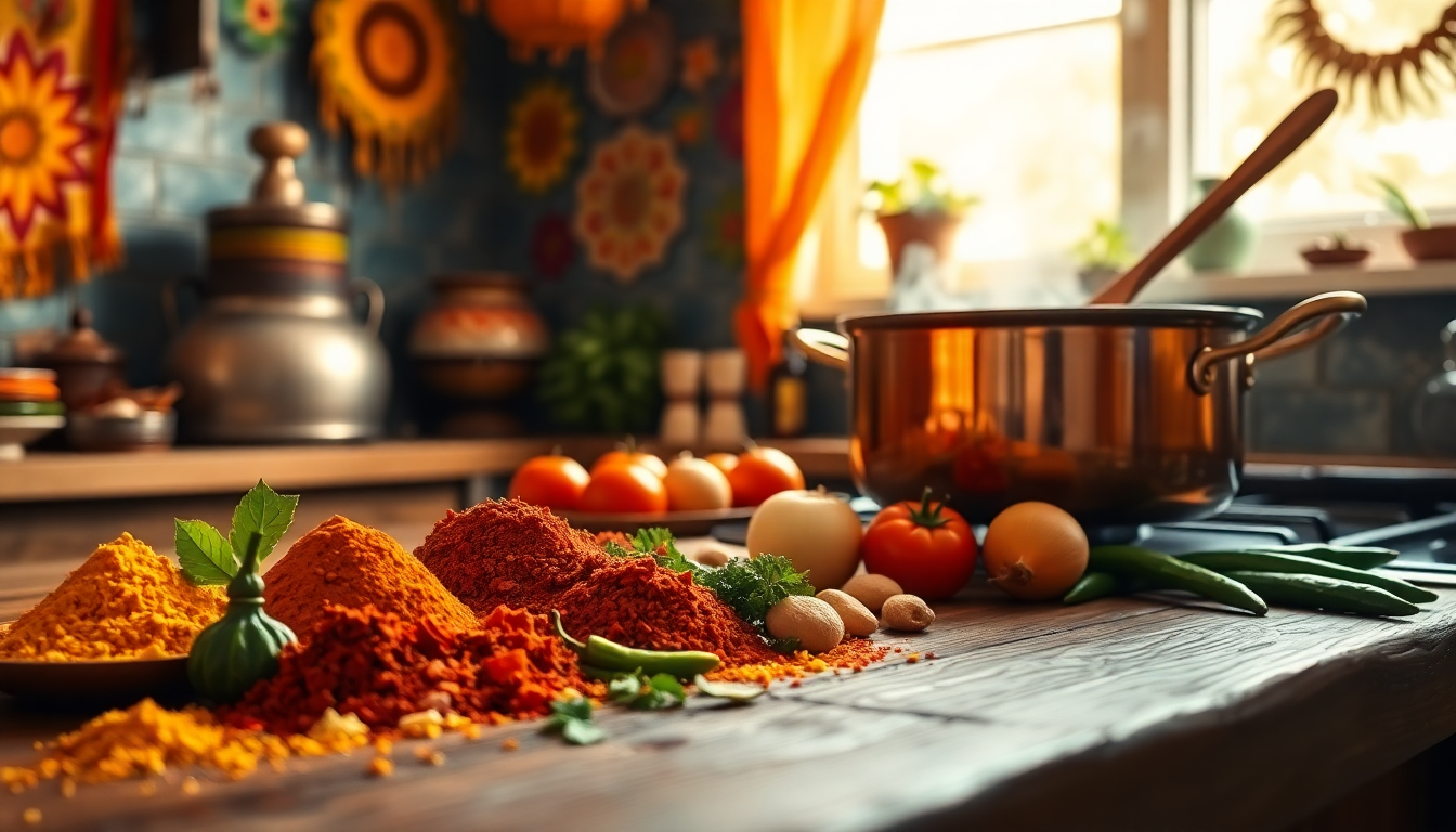 preparare un curry indiano con latmosfera di bollywood 1752072508