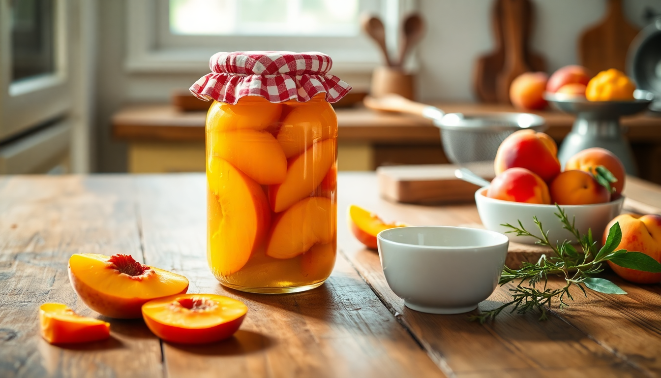 ricetta facile per pesche sciroppate da gustare tutto lanno 1752549754