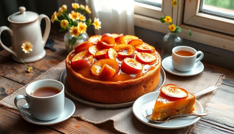 ricetta torta alle pesche sciroppate un dolce semplice e veloce 1751839573