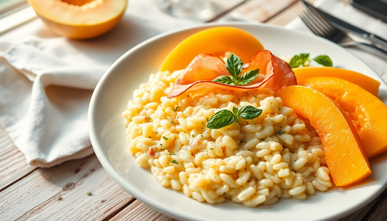 risotto fresco e originale prosciutto e melone 1751736501