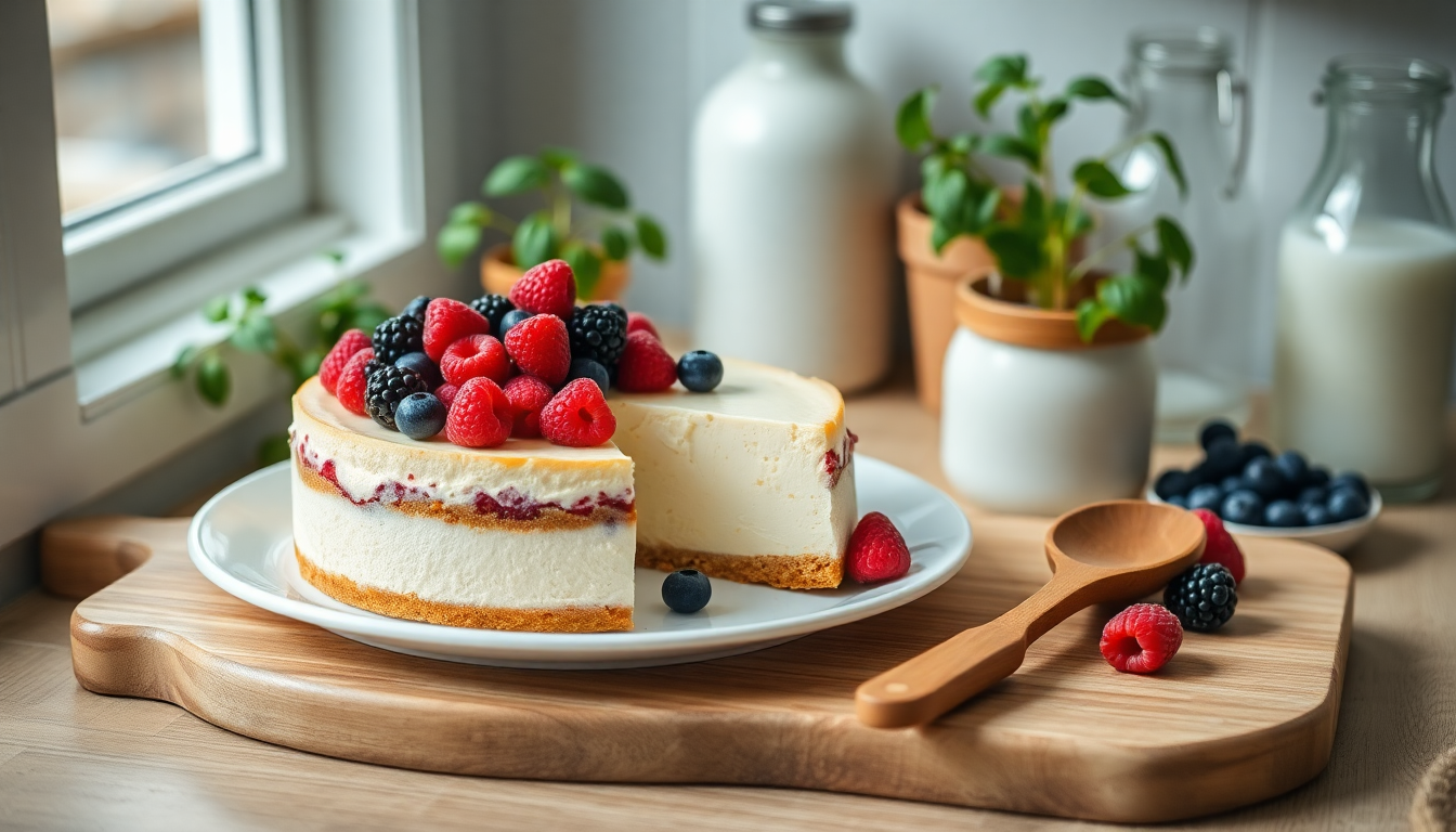 scopri come preparare la cheesecake ai frutti di bosco in modo semplice 1751619250