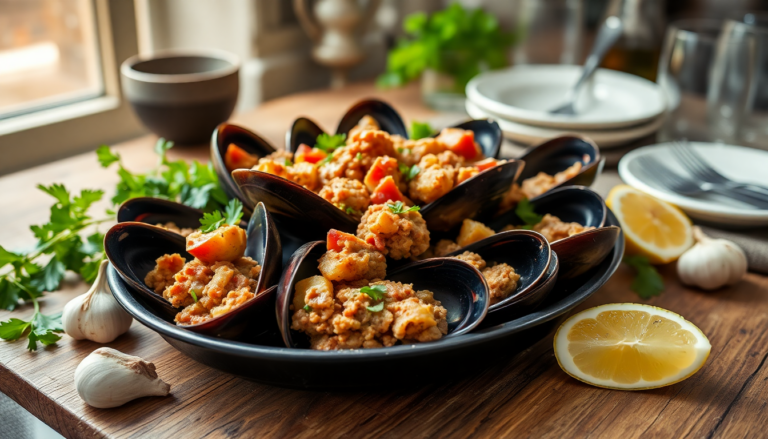 scopri la ricetta delle cozze ripiene alla livornese 1752157649