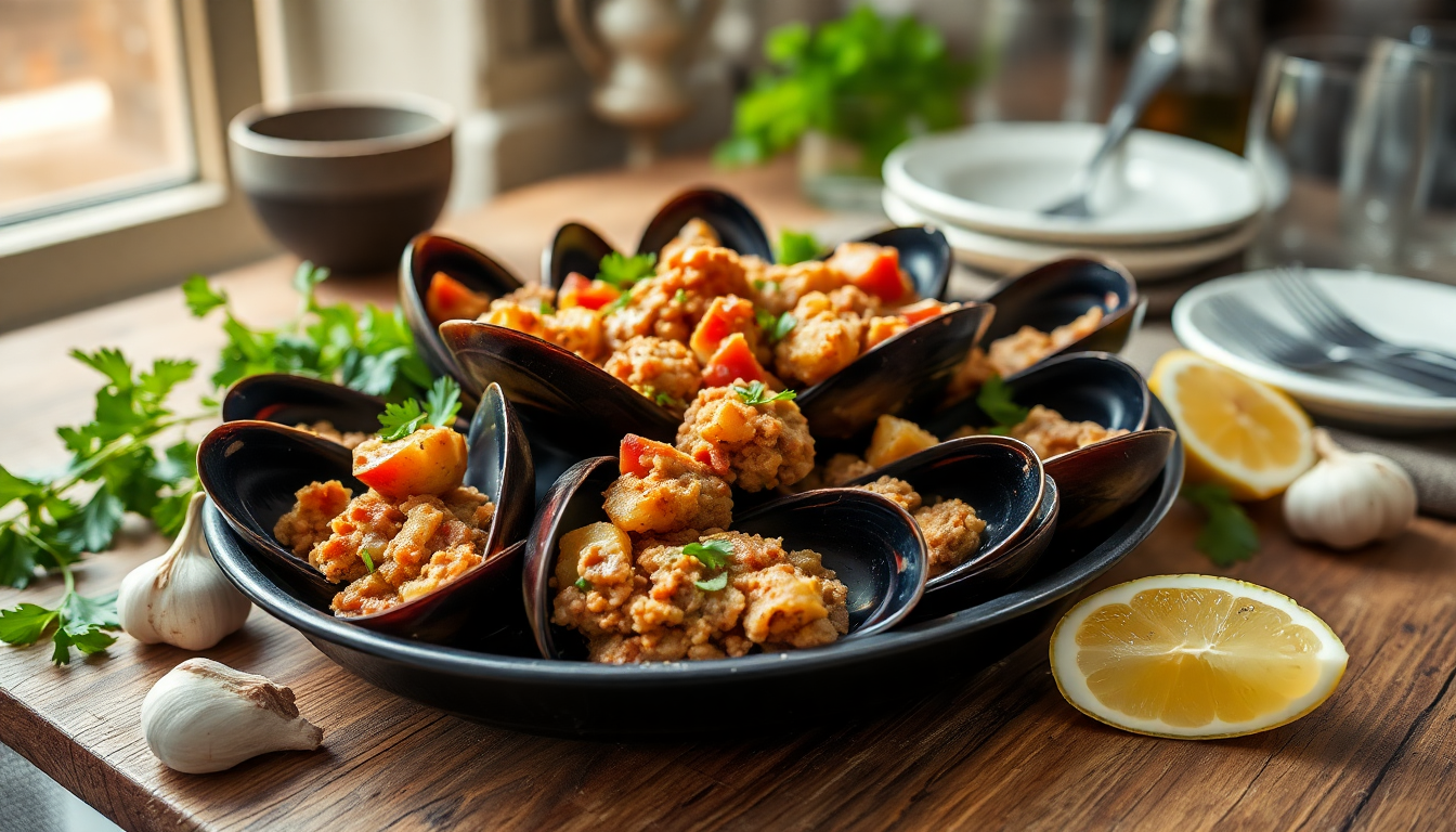 scopri la ricetta delle cozze ripiene alla livornese 1752157649