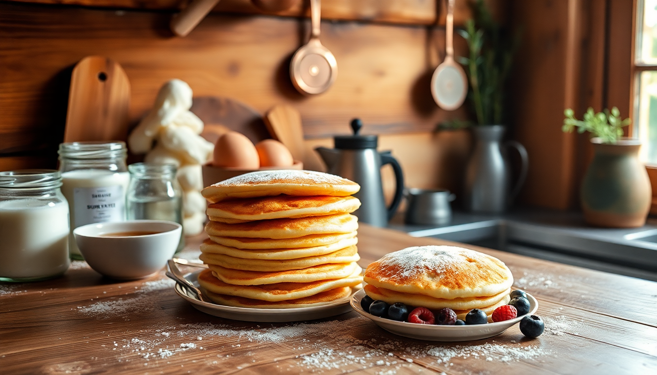 scopri la ricetta per pancake deliziosi con lievito madre 1752642875