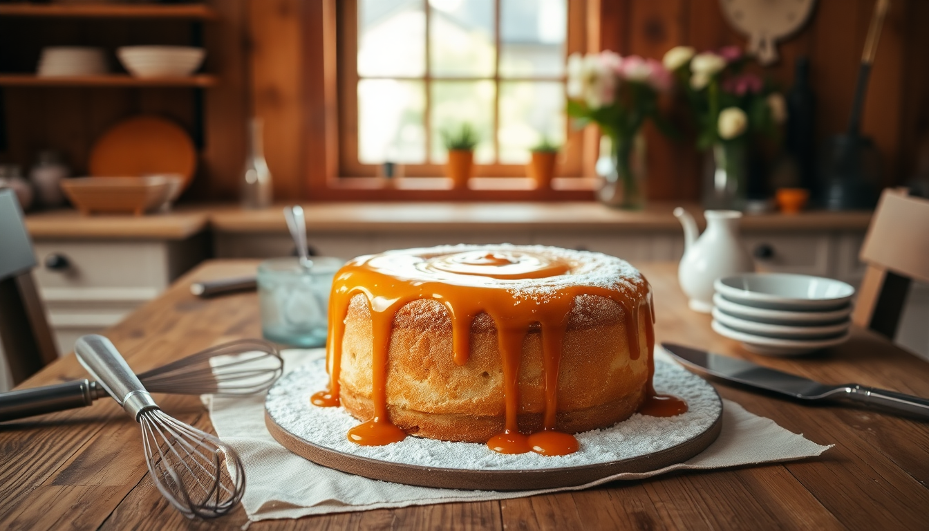 scopri la torta al caramello con solo due ingredienti 1752779918
