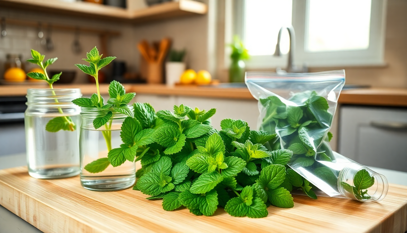 tecniche efficaci per mantenere la menta fresca piu a lungo 1752261299