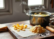 Pasta all'uovo per zuppe: scegliere quadrucci e maltagliati