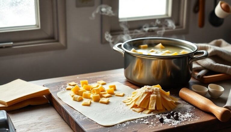 Pasta all'uovo per zuppe: scegliere quadrucci e maltagliati