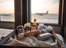 Portare cibo in volo: cosa è consentito e come prepararlo