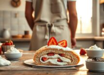 Rotolo alla fragola: ricetta facile con panna e varianti
