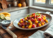 Tartare di tonno al mango: ricetta semplice e varianti gustose