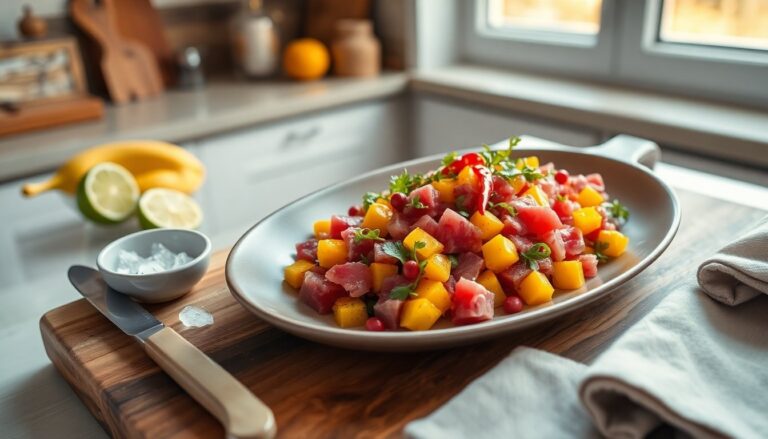 Tartare di tonno al mango: ricetta semplice e varianti gustose